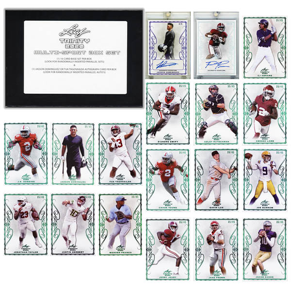 2020 Leaf Trinity Multi-Sport Box Set