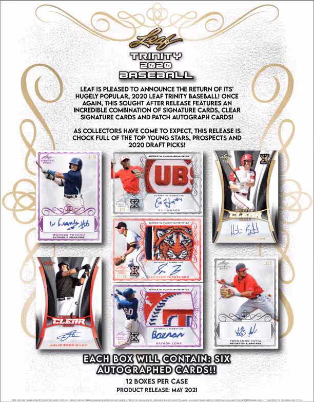 2020 Leaf Trinity Baseball