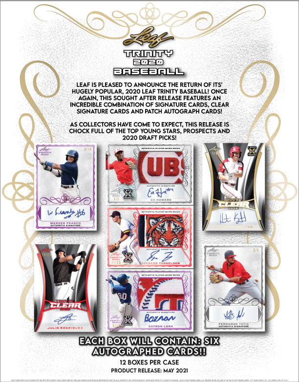 2020 Leaf Trinity Baseball