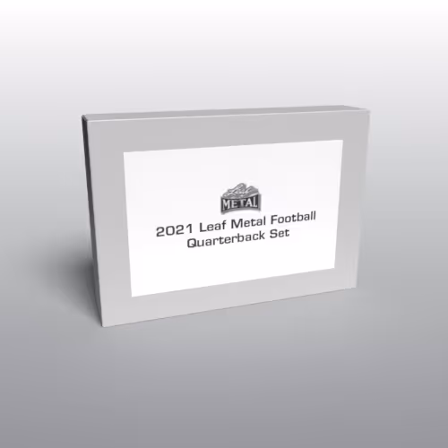 2021 Leaf Metal Football Quarterbacks Set