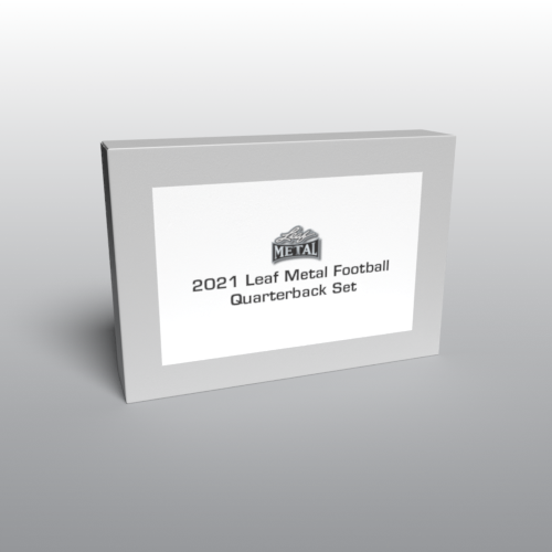 2021 Leaf Metal Football Quarterbacks Set