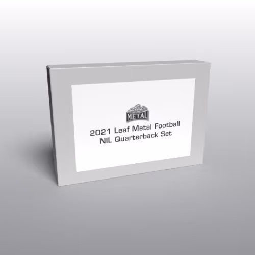 2021 Leaf Metal NIL Quarterback 6-Card Set