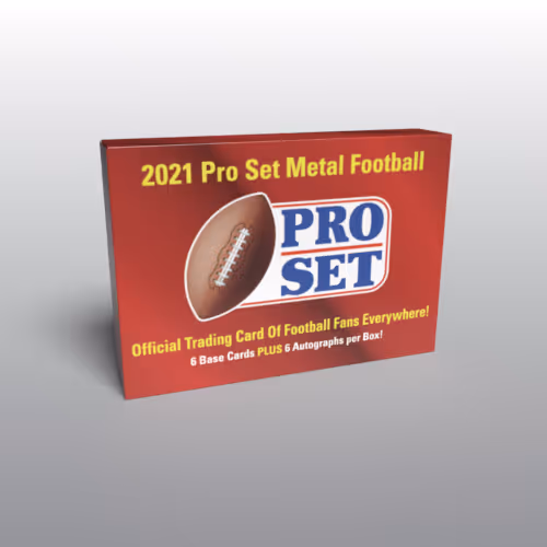 2021 Pro Set Metal Football