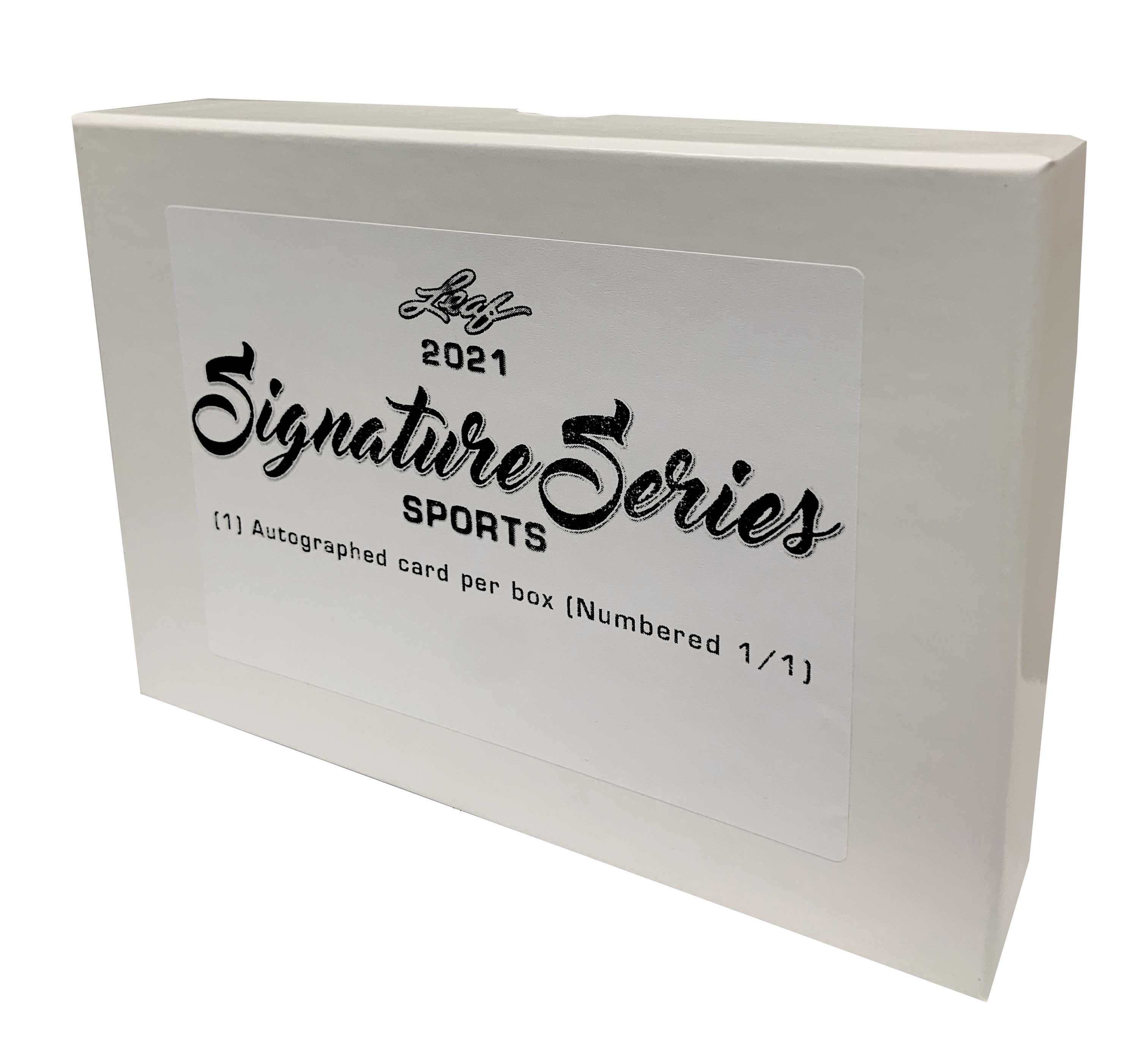 2021 Leaf Signature Series Sports