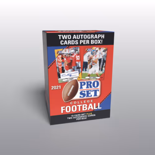 2021 Pro Set College Football Blaster
