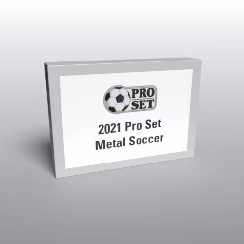 2021 Pro Set Metal Soccer