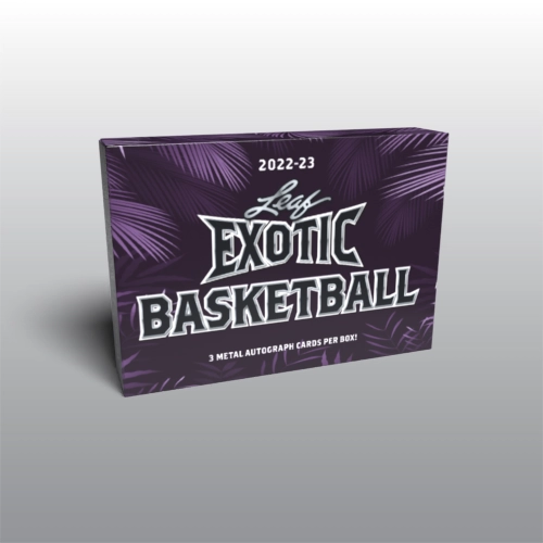2022-23 Leaf Exotic Basketball