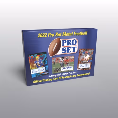 2022 Pro Set Metal Football