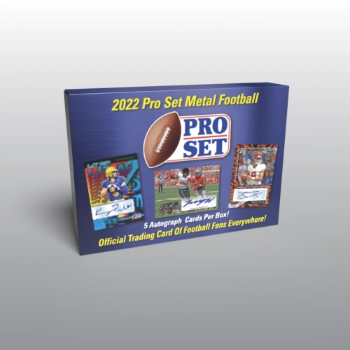 2022 Pro Set Metal Football