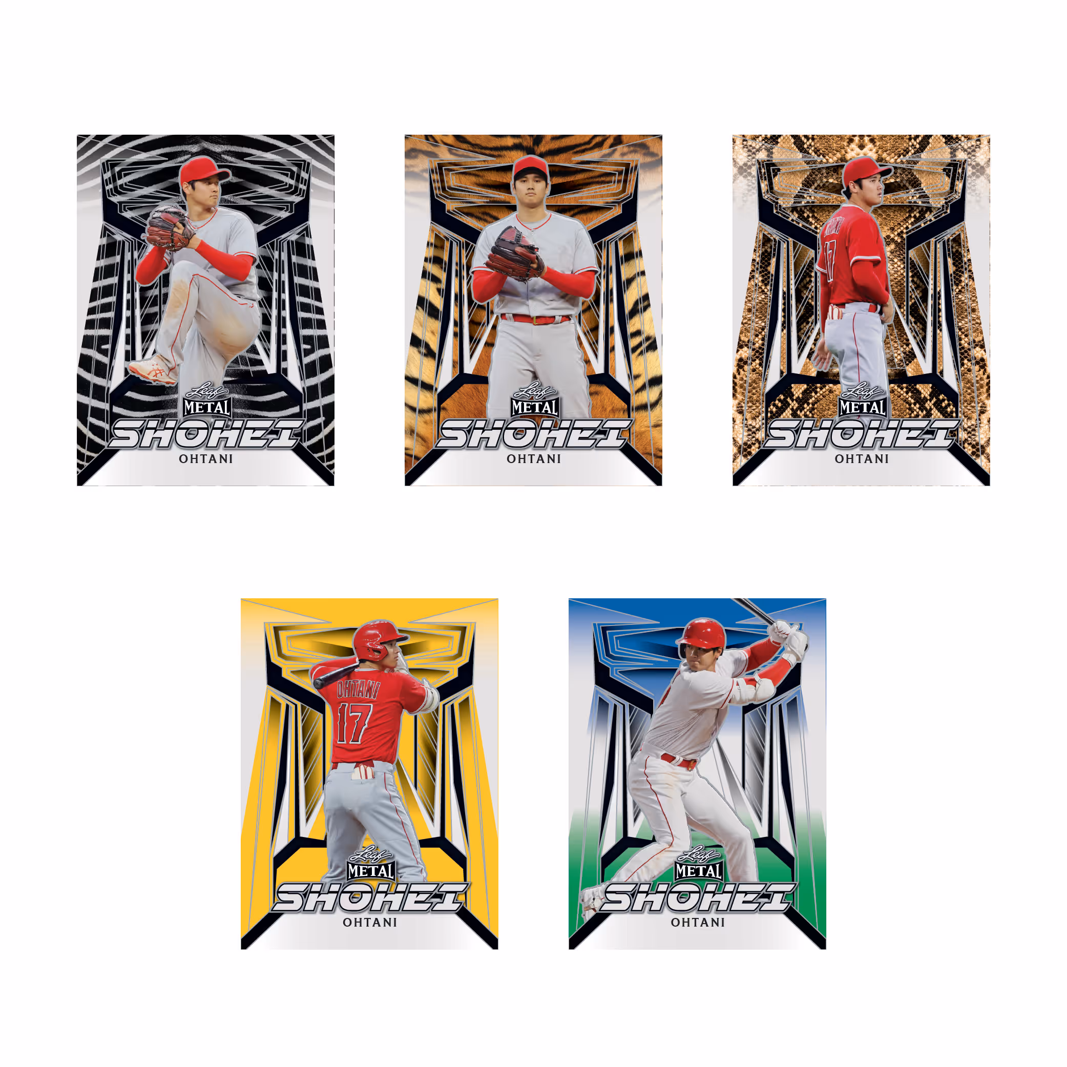 2023 Leaf 5-Card Ohtani