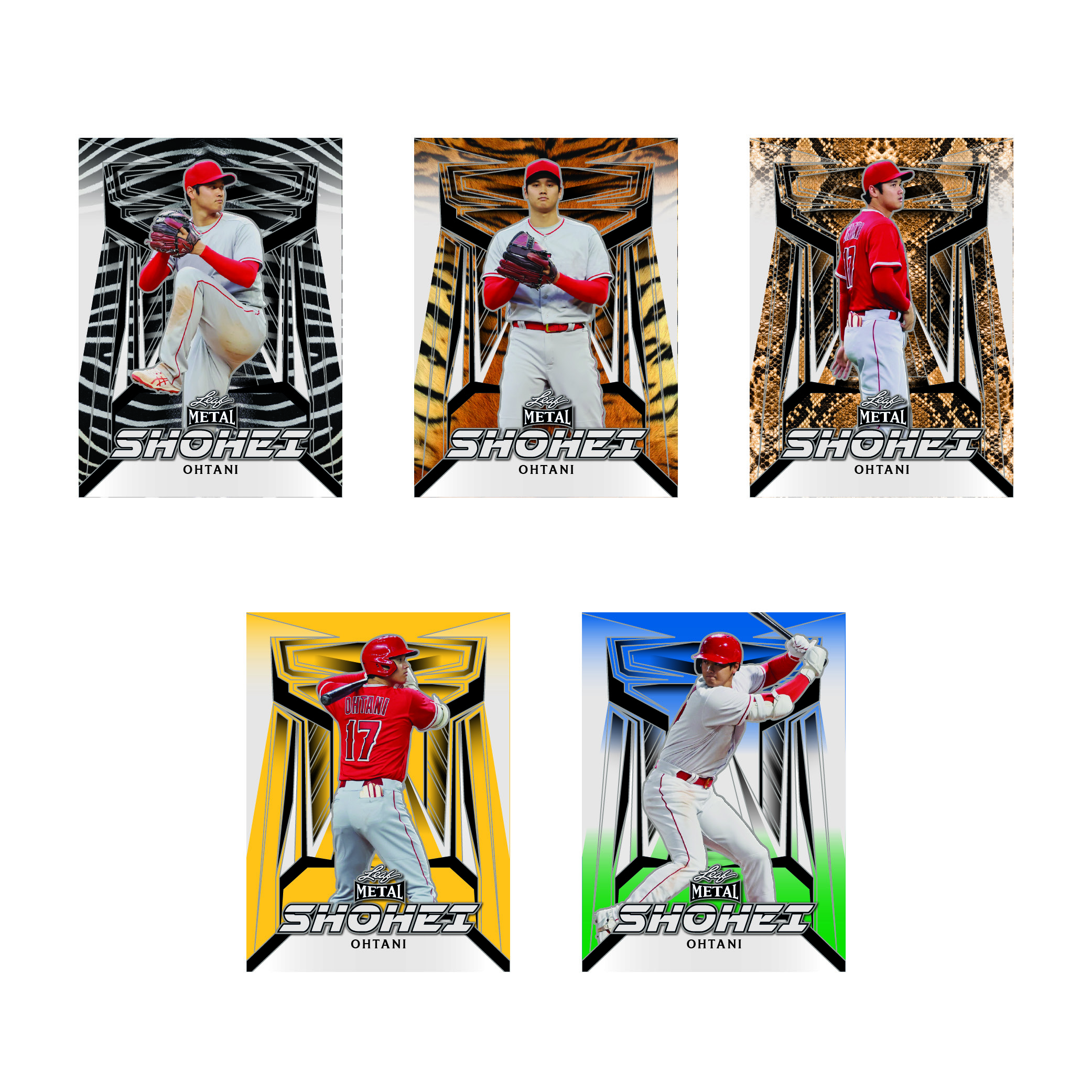 2023 Leaf 5-Card Ohtani