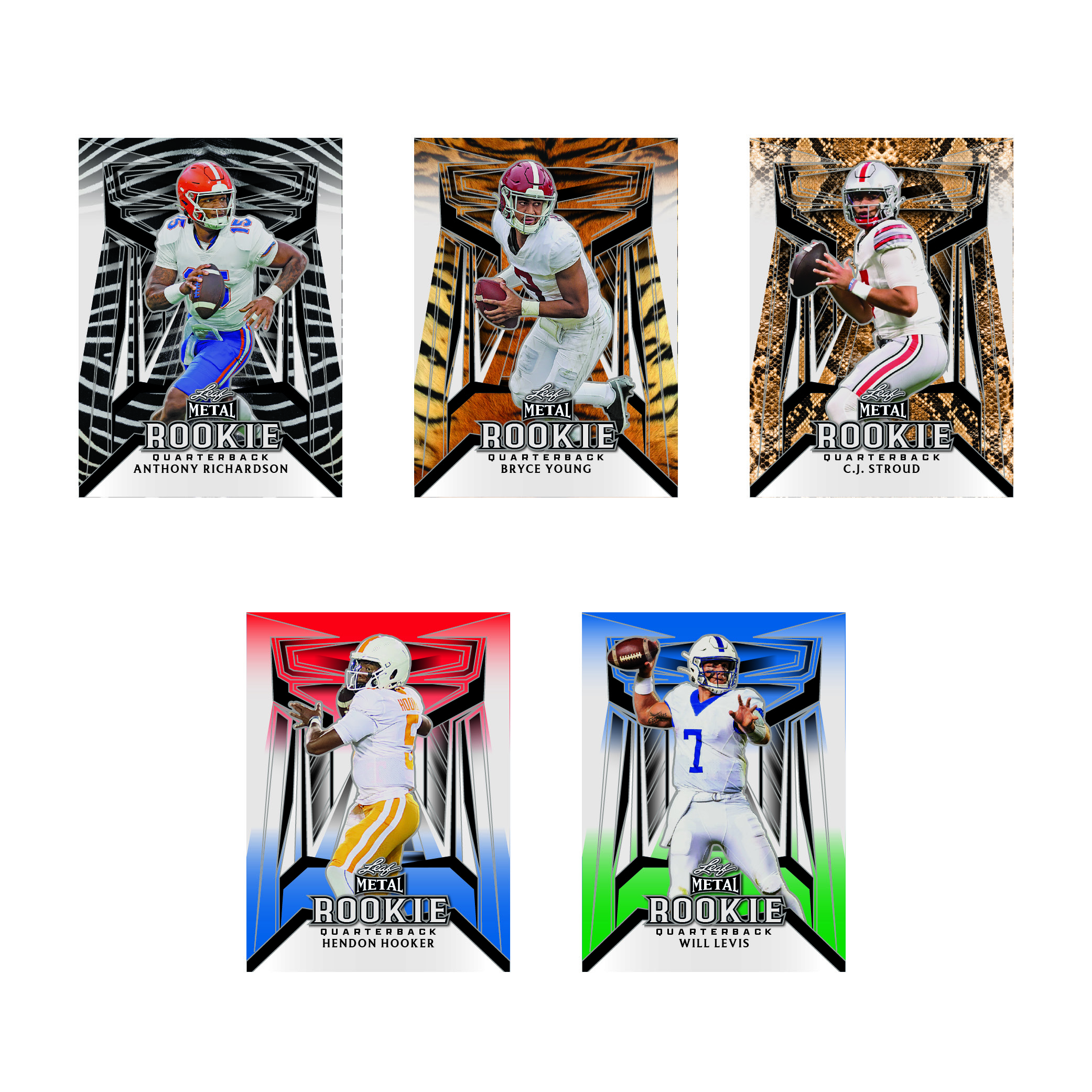 2023 Leaf Metal Rookie Quarterback