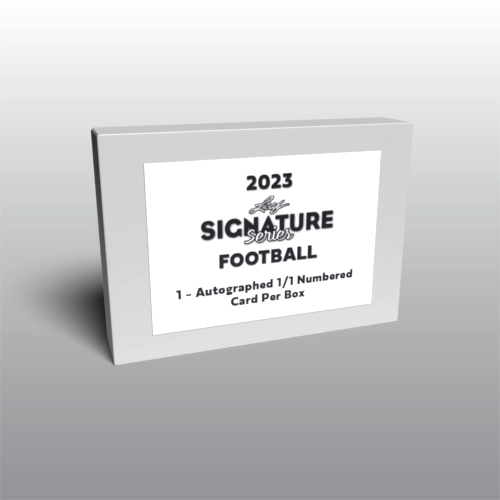 2023 Leaf Signature Series Football