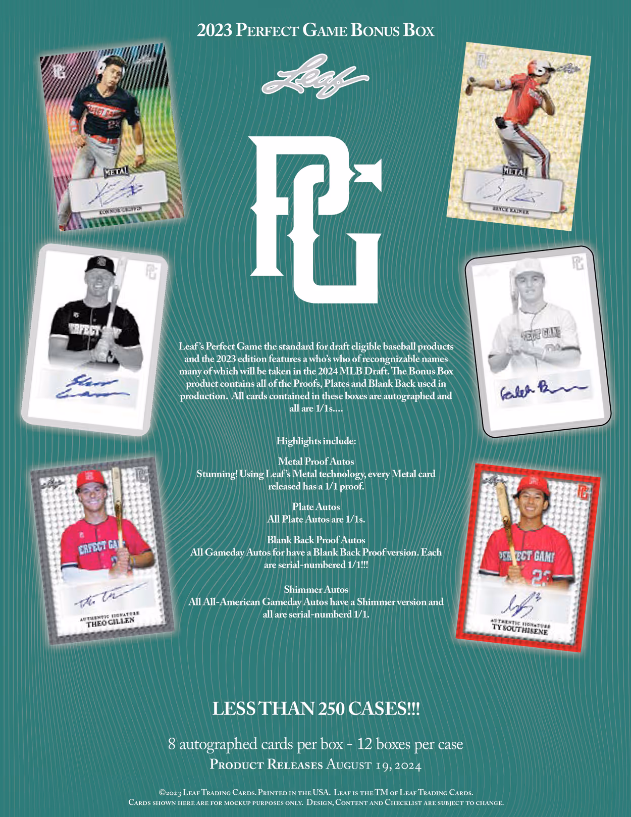 2023 Perfect Game - Bonus Box