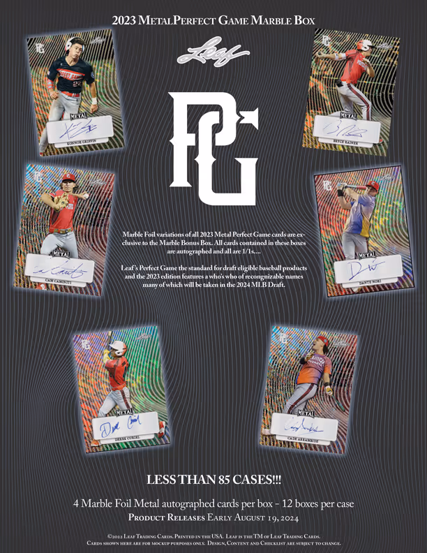 2023 Metal Perfect Game Marble