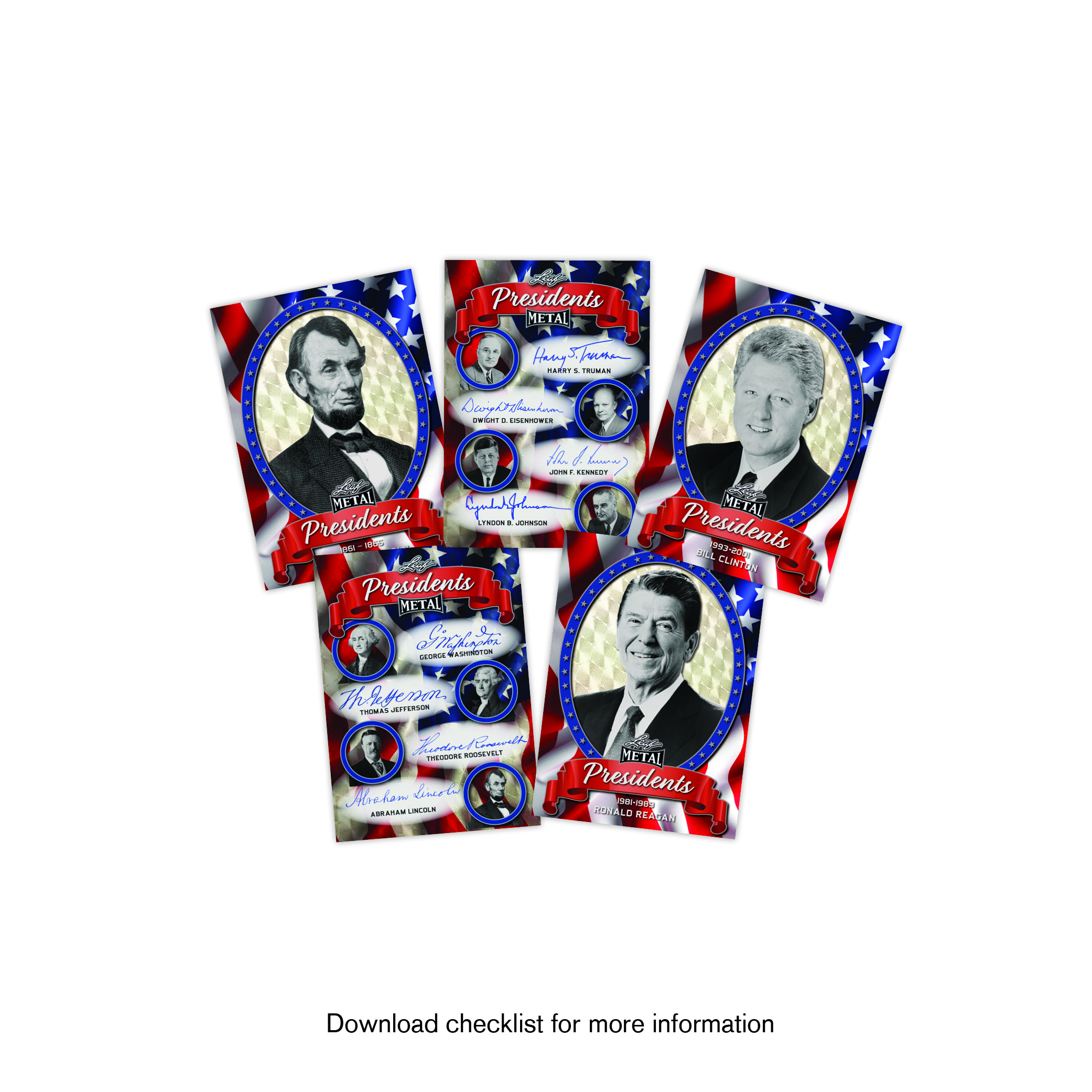2024 Leaf Metal Presidents Exclusive Set