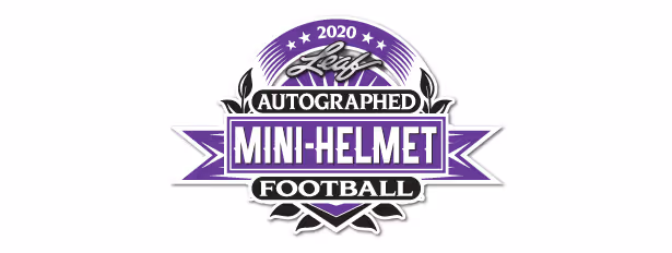 2020 Leaf Autographed Football Mini-Helmet Edition