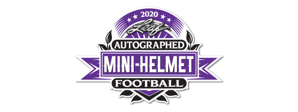 2020 Leaf Autographed Football Mini-Helmet Edition