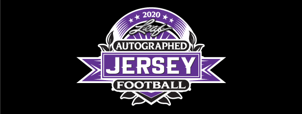 2020 Leaf Autographed Football Jersey Edition