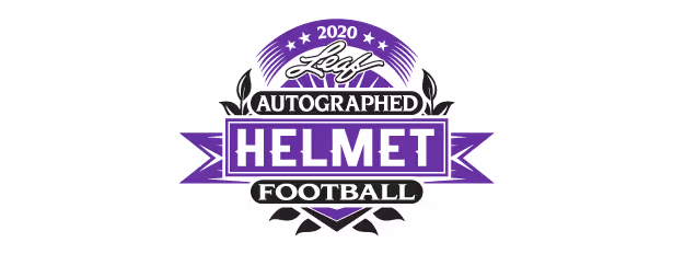 2020 Leaf Autographed Football Full Size Helmet Edition
