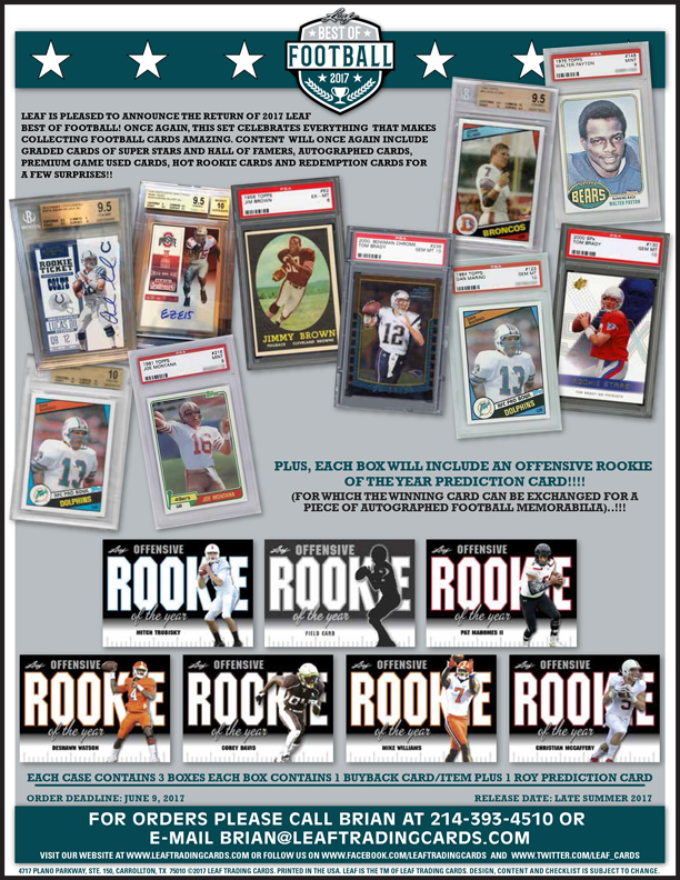 2017 Leaf Best Of Football