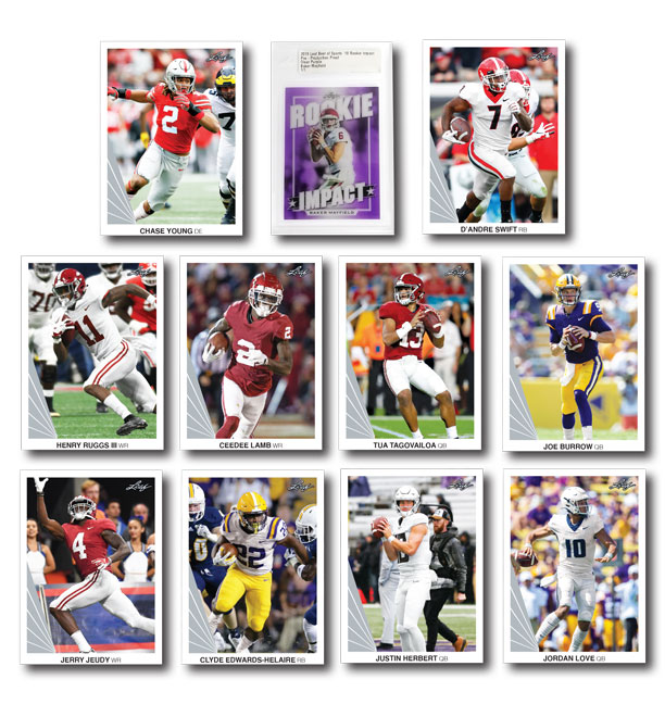 2020 Leaf Football Value Box