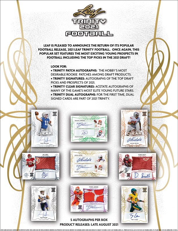 2021 Leaf Trinity Football