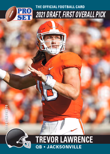 2021 Pro Set Draft Day Football