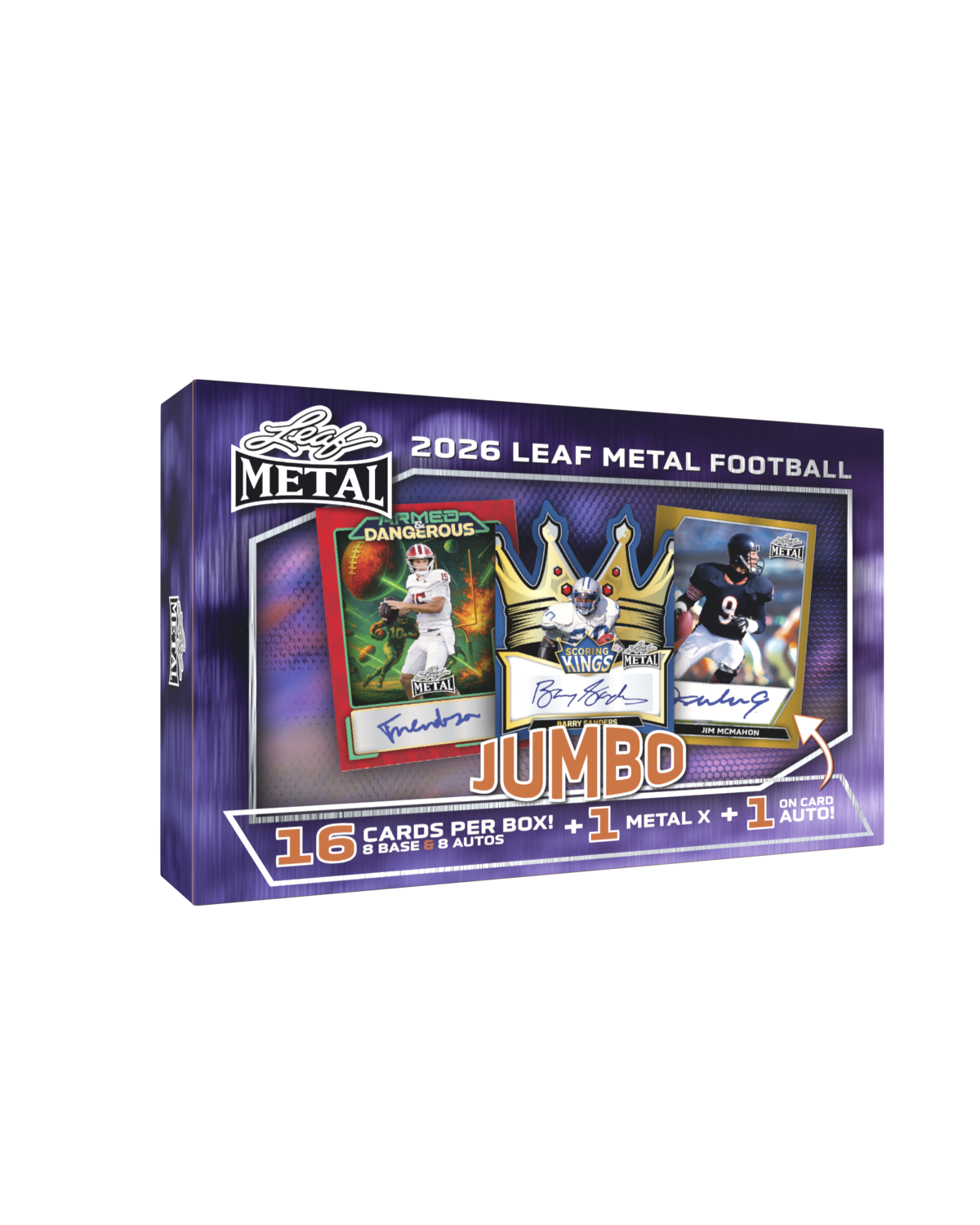 2026 Leaf Metal Football Jumbo | Leaf Trading Cards