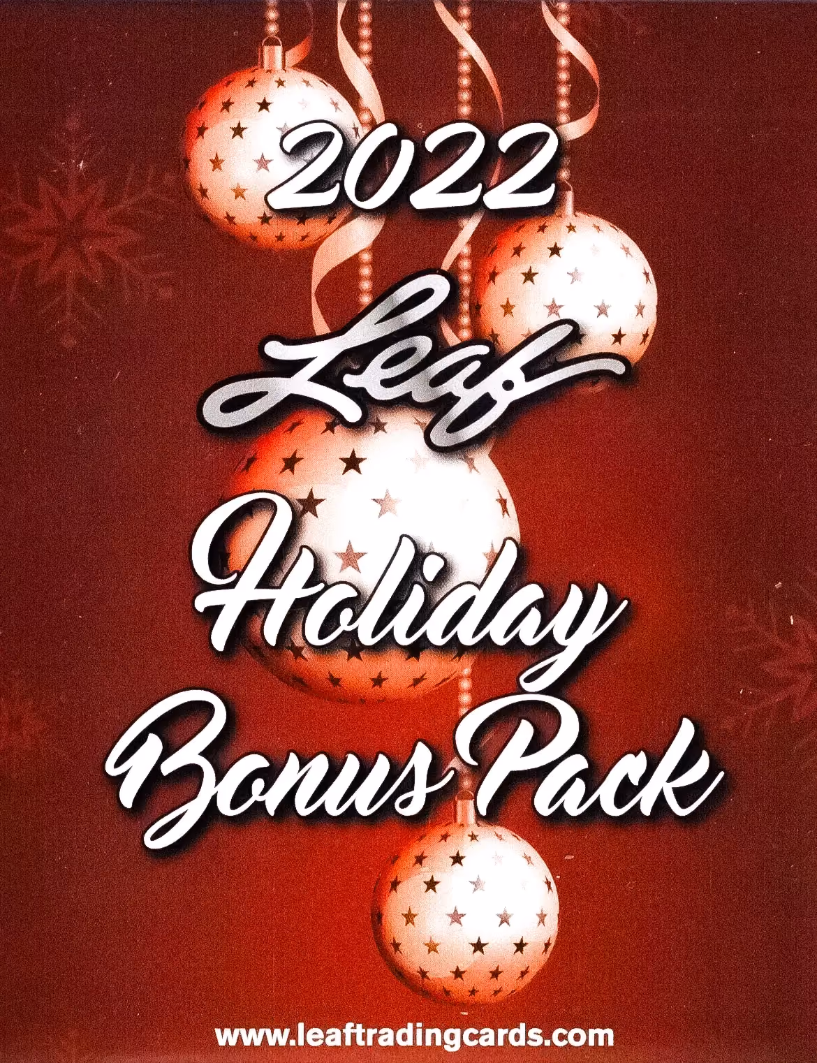 2022 Leaf Holiday Packs