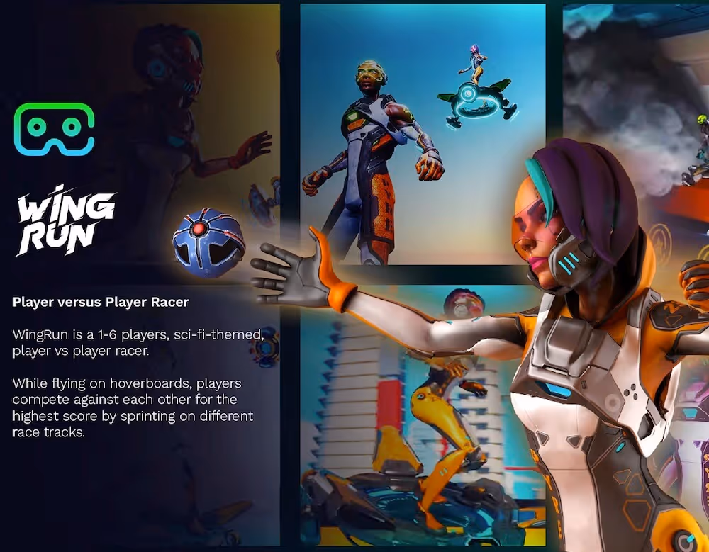 Sea Bandit Arakadia Virtual reality video game with headsets