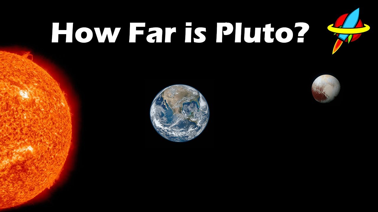 How far away is Pluto?