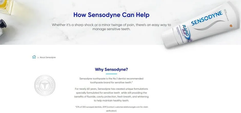 Sensodyne expert
