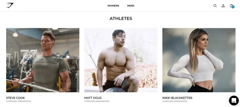 Gymshark athletes