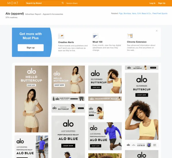 moat display ads creatives