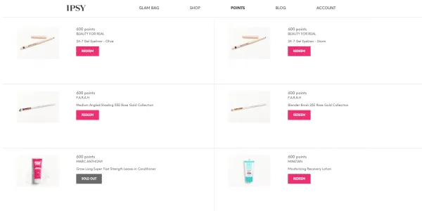 ipsy box subscription beauty referral program cosmetics beauty shopify referral examples referralcandy