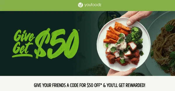 youfoodz referral food shopify referral examples referralcandy