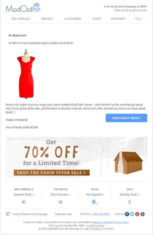 personalized marketing emails
