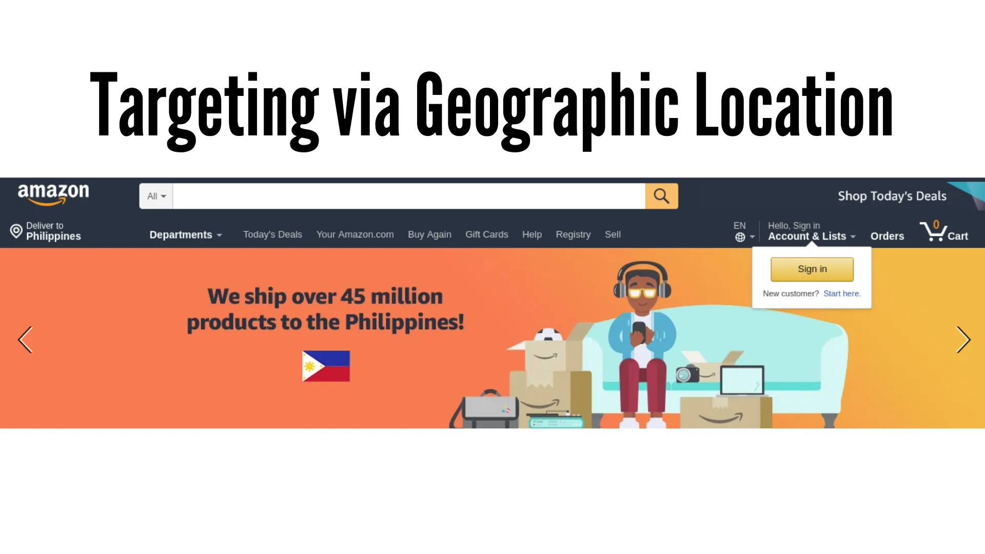 personalized marketing by geographic location