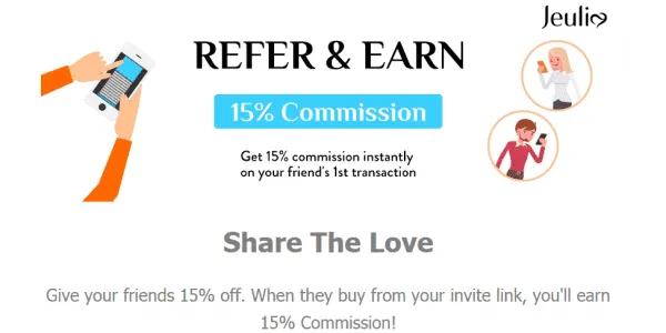 Best Valentine's Day Referral Programs - Jeulia