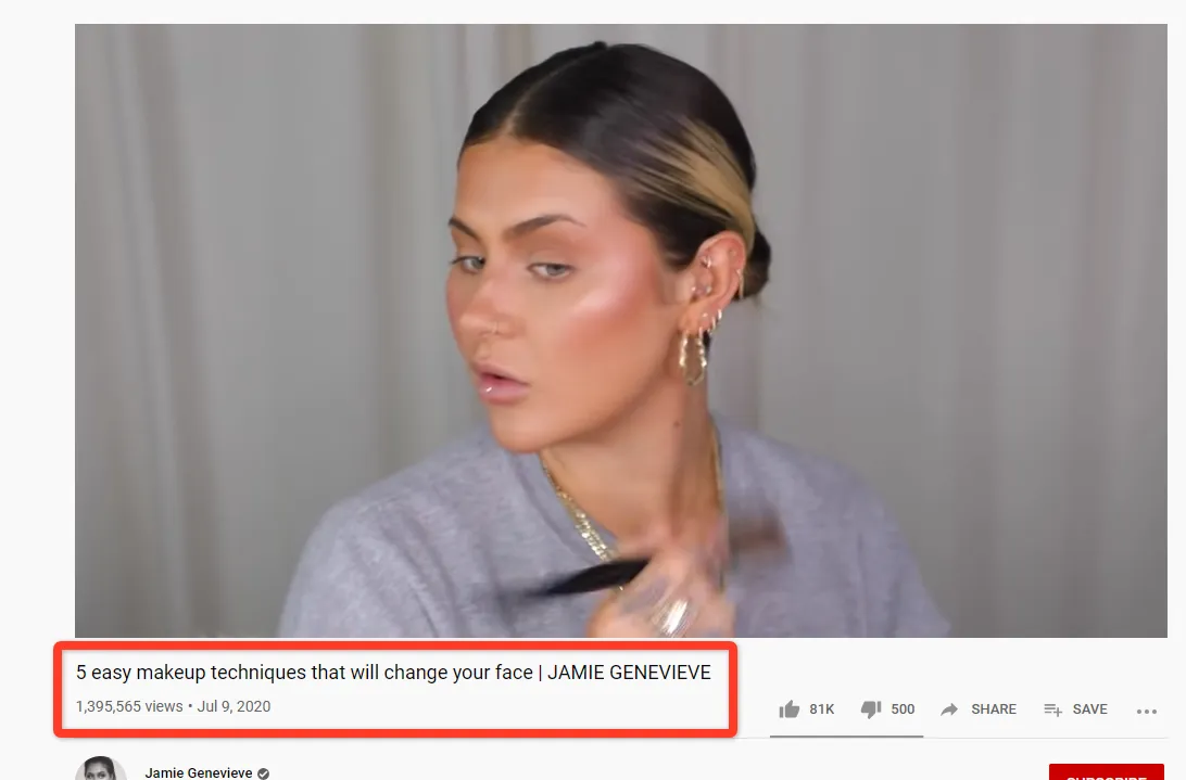 how to write a good youtube video title