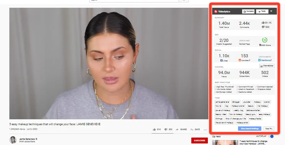 how to do youtube competitor research