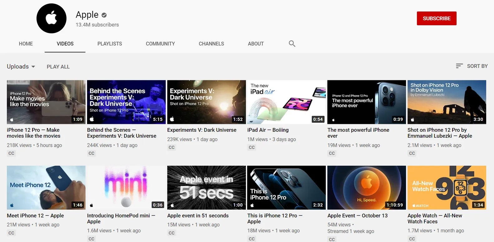youtube marketing example