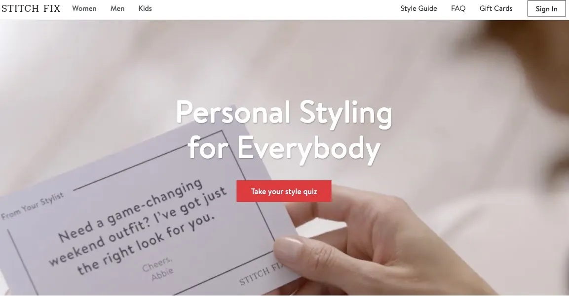 Ecommerce personalization
