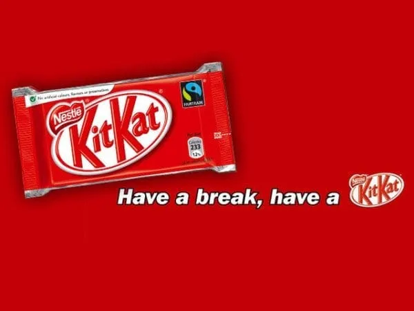 Kit Kat Break slogan Triggers Contagious Jonah Berger ReferralCandy