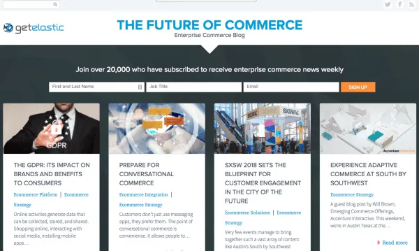 ecommerce website