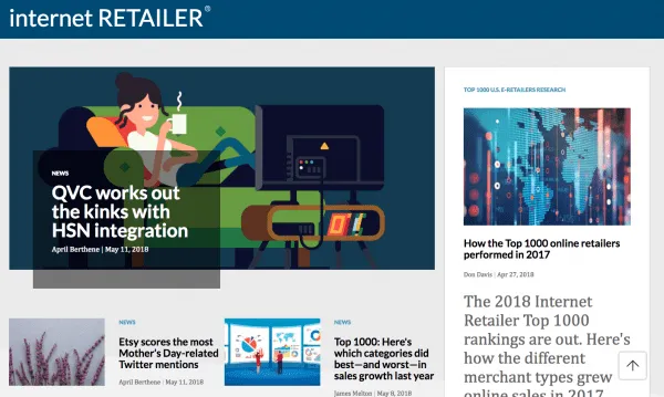 online merchant blog