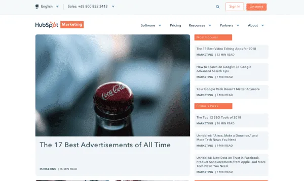 hubspot blog