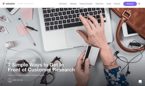 online business blog