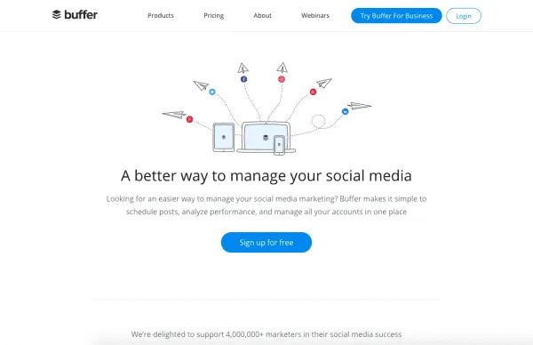 buffer marketing tool